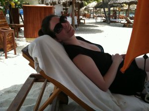 Relaxing on the Beach